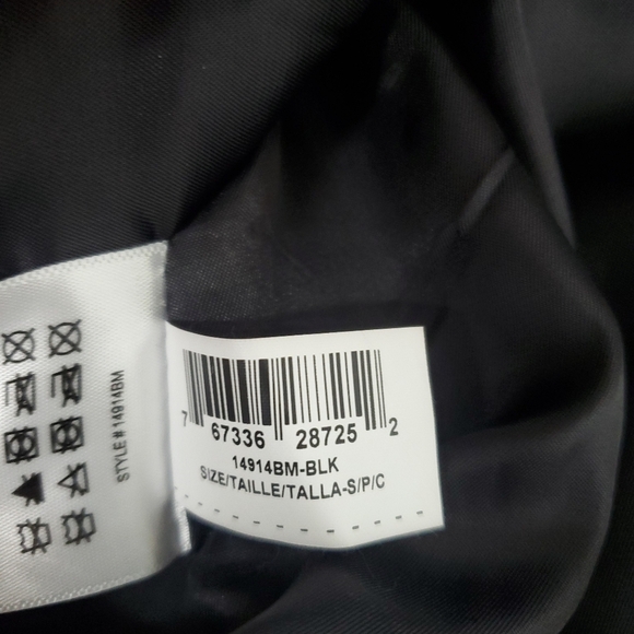 BCBG Maxazria Womens Faux Leather Jacket Small Black Moto Biker Lined - Picture 7 of 16